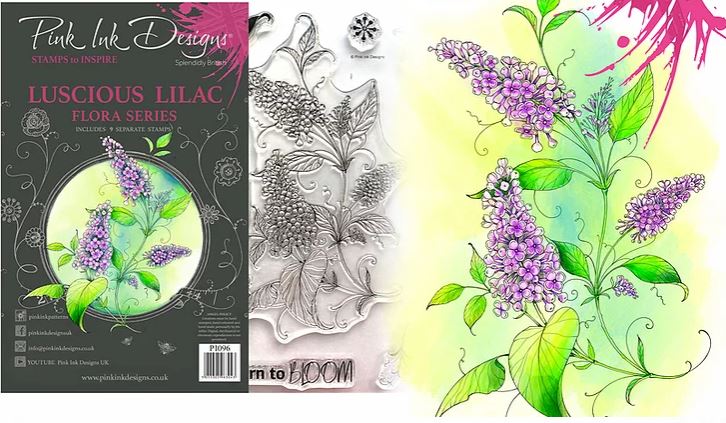 Pink Ink Designs  - Luscious Lilac - Flora Series