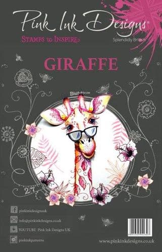 Pink Ink Designs  Stamps  -Fauna  series   -  Giraffe