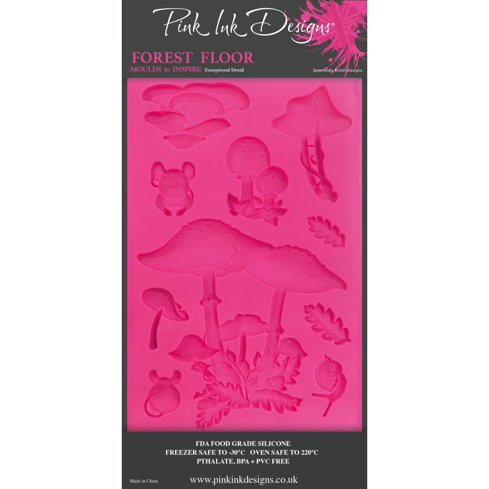 Pink Ink Designs silicone   Mould -  Forest Floor