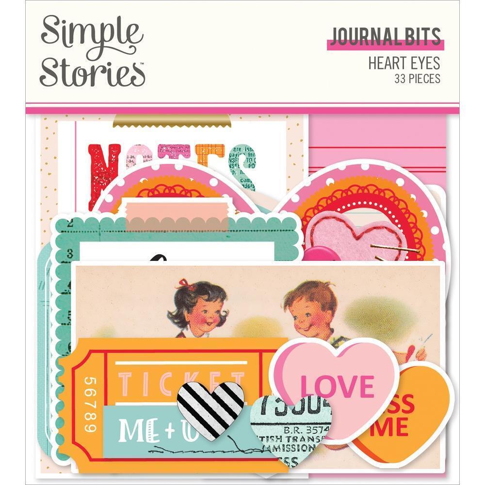 Simple Stories Heart Eyes - Journal Bits