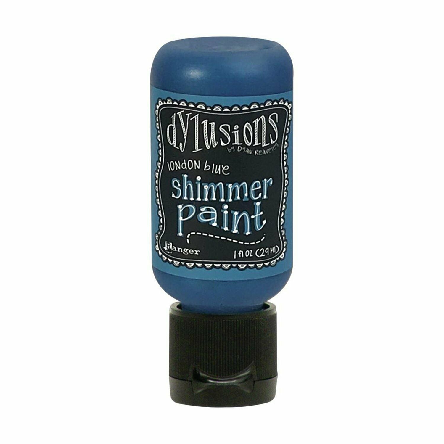 dylusions   Shimmer Paint  London Blue