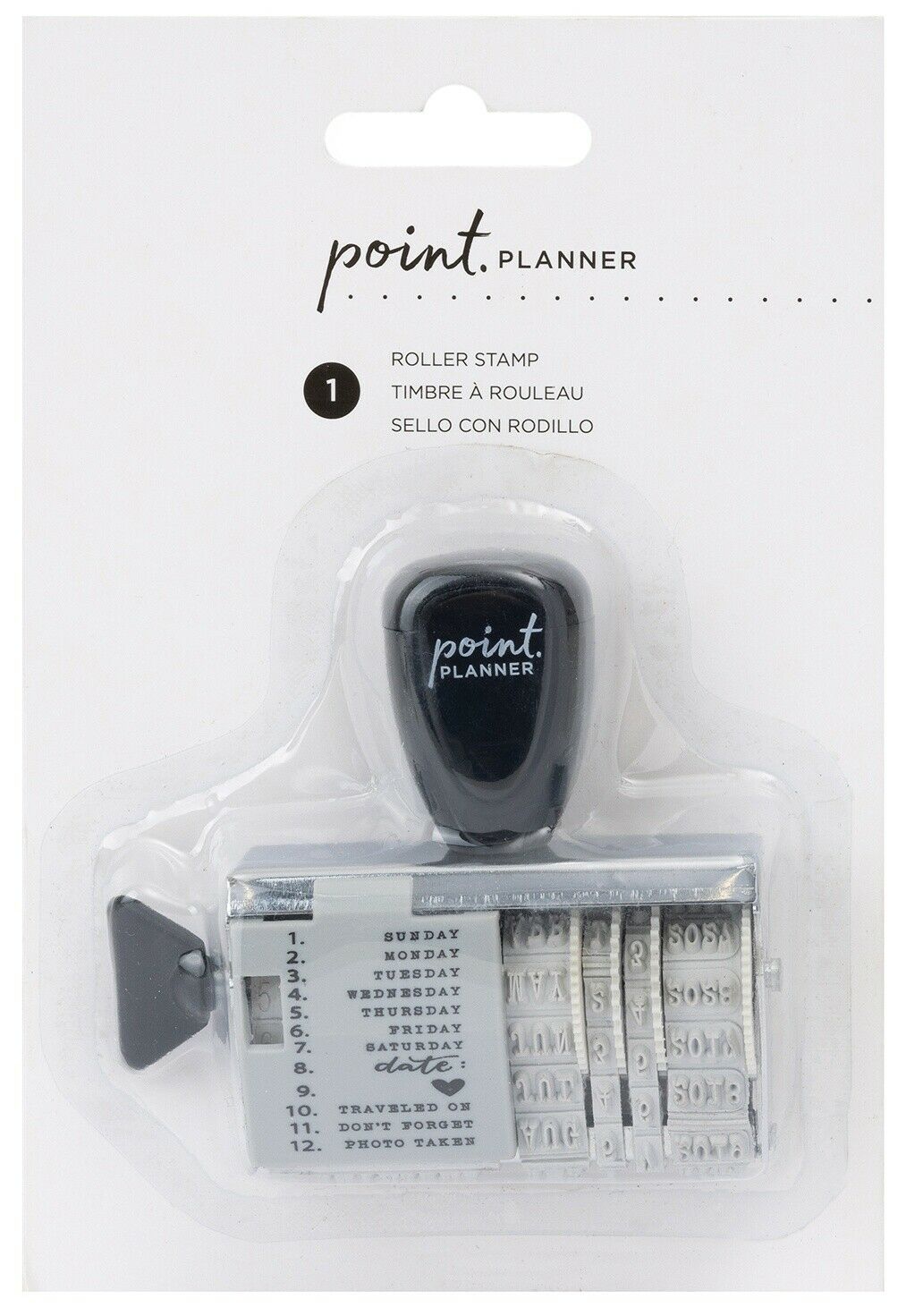 American Crafts Point Planner Roller stamp