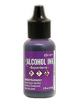 Alcohol Ink - Boysenberry