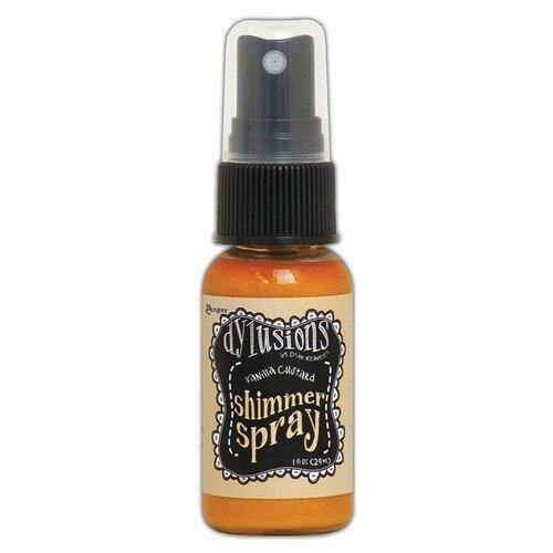 Dylusions Shimmer Spray - Vanilla Custard  1oz