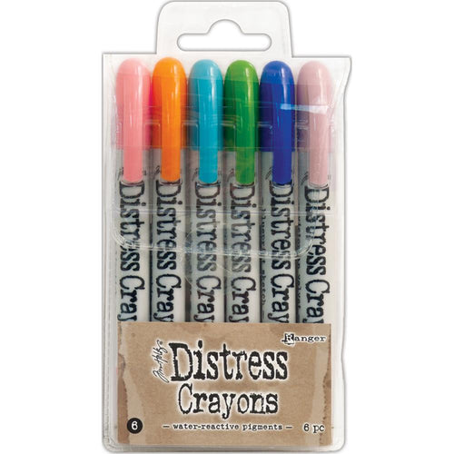 Tim Holtz Distress Crayons - Set 6