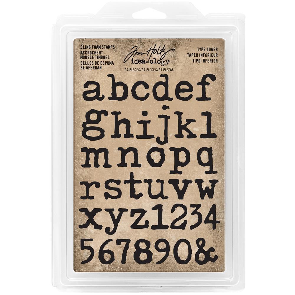 Tim Holtz -Cling Foam stamps type lower