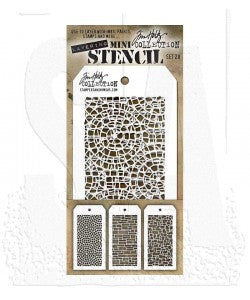 Tim Holtz - Stampers Anonymous - Mini Stencil Set 28