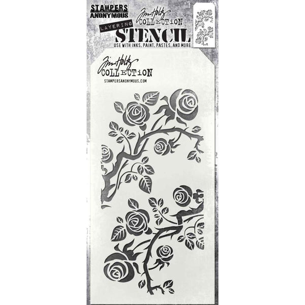 Tim Holtz - Stampers Anonymous - Layering Stencil - Thorned
